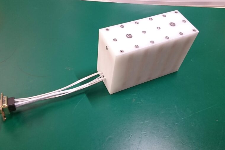 Battery Module for Camera-equipped Drone for Use on ISS